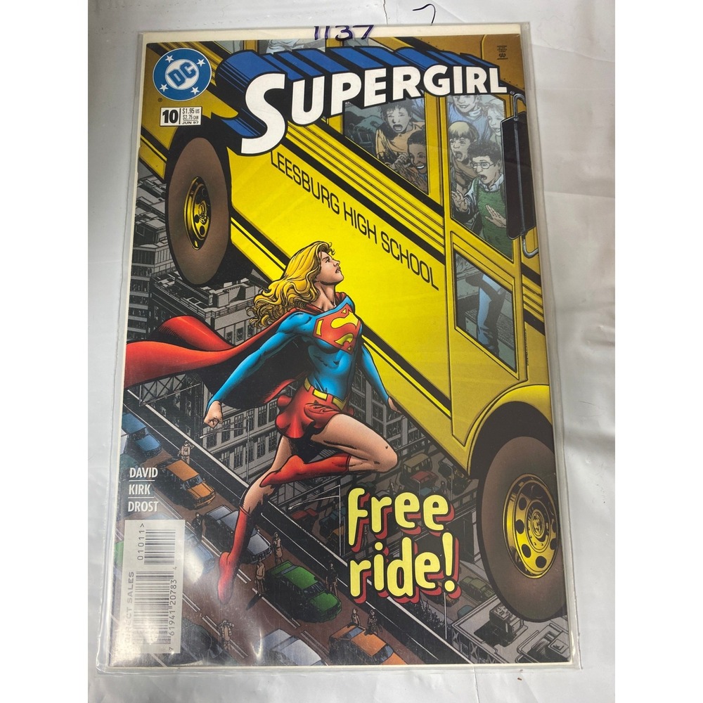 DC Comics Supergirl #10 June 1997 Peter David Leonard Kirk Modern Age Comic Book